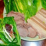 猪肉de茹で豚